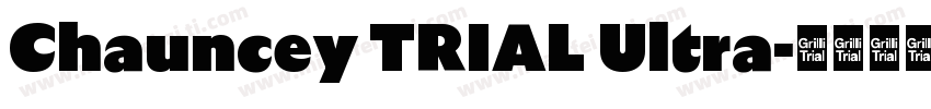 Chauncey TRIAL Ultra字体转换